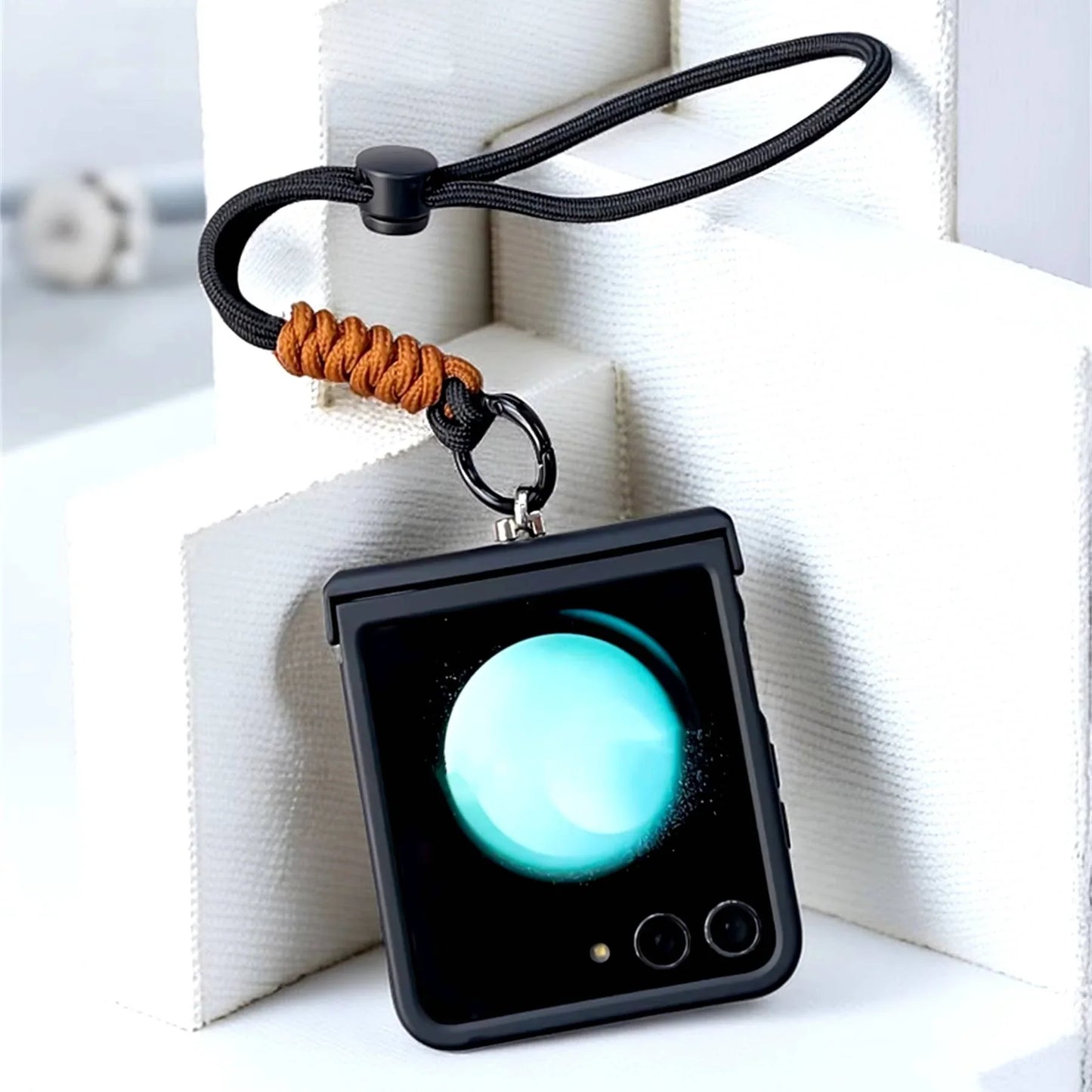 Galaxy Z Flip Series Lanyard Case with Urban Utility Design