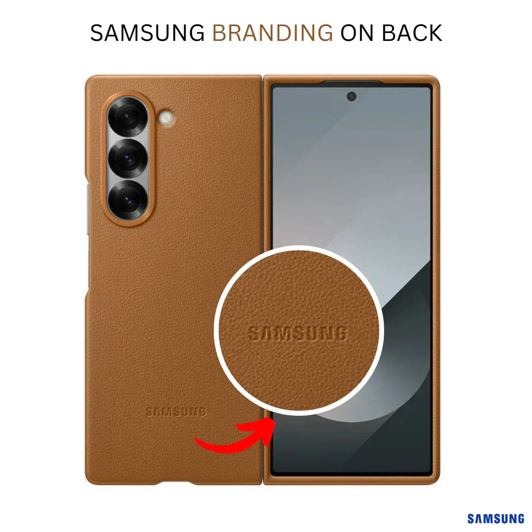 Galaxy Z Fold Series Hybrid Leather Case