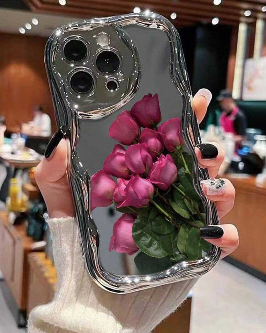 Crystal Bloom Mirror Finish Case - iPhone