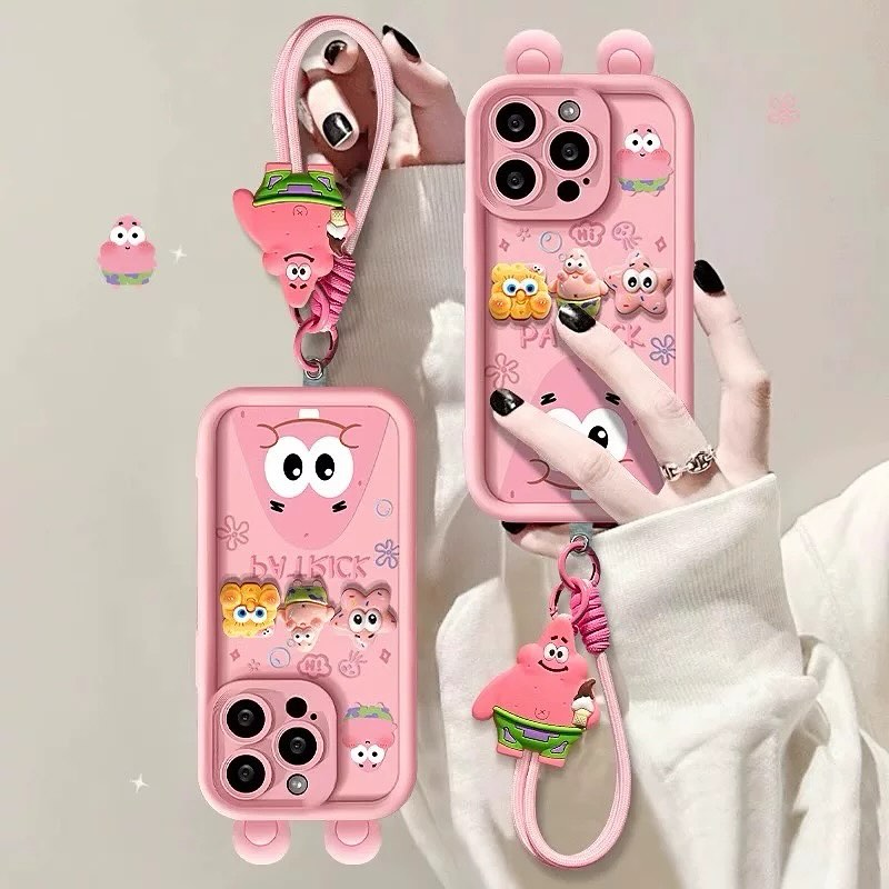 Patrick PopStar 3D Charm Case 💖📱