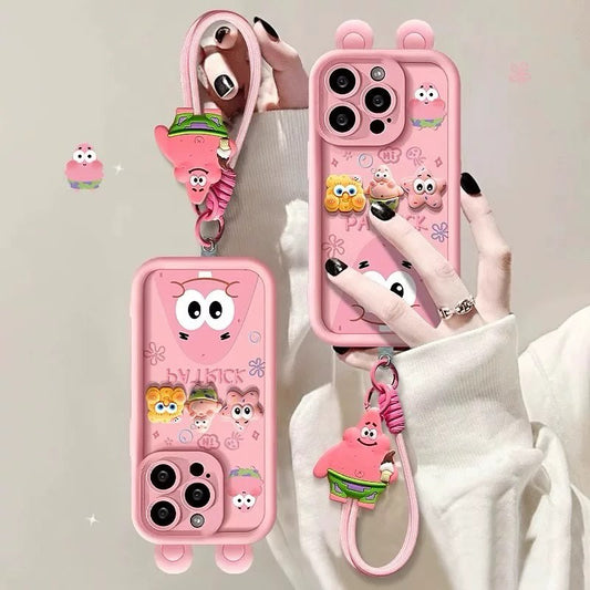 Patrick PopStar 3D Charm Case 💖📱