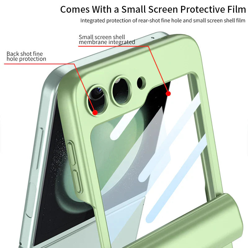 Galaxy Z Flip Series Flip Flex Case with Magnetic Hinge & Pen Storage