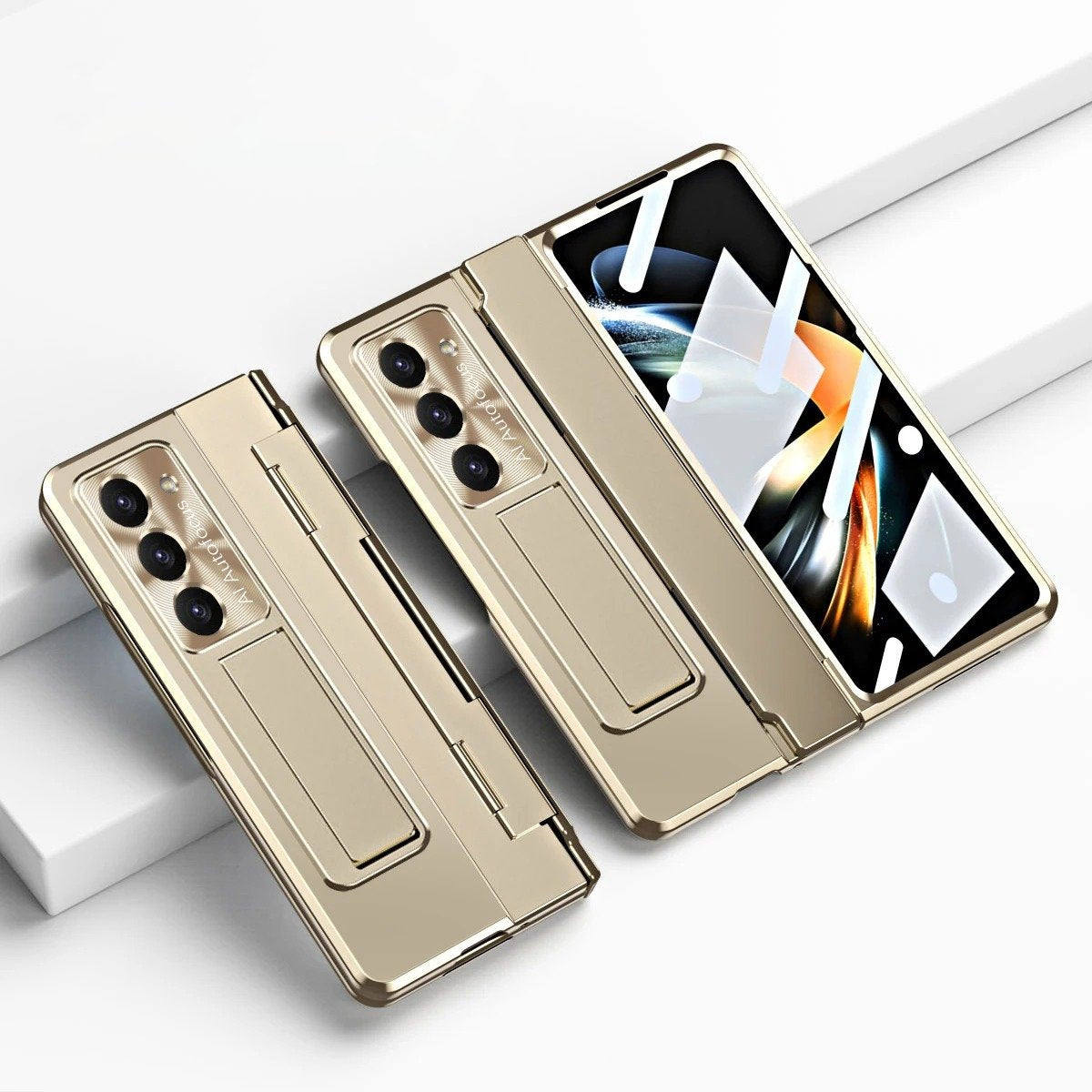 Galaxy Z Fold Series Smudge Hinge Protected Kickstand Fold Case