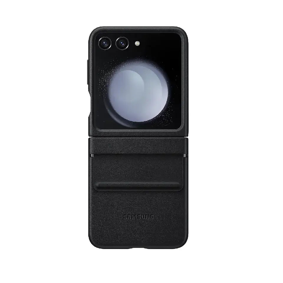 Galaxy Z Flip Series Premium Faux Leather Folding Case