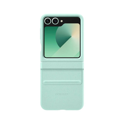 Galaxy Z Flip Series Premium Faux Leather Folding Case