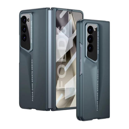 Galaxy Z Fold Series GKK Blade Design Case with Front Glass