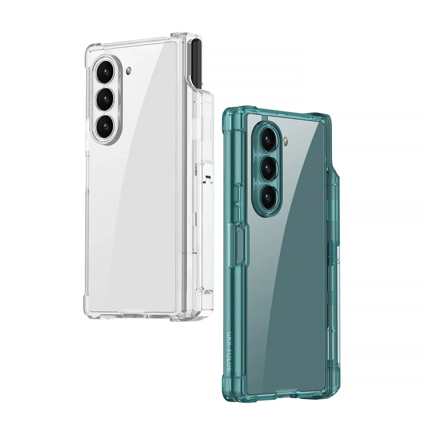 Galaxy Z Fold Series Magnetic Bracket Case with Airbag Shaft Design