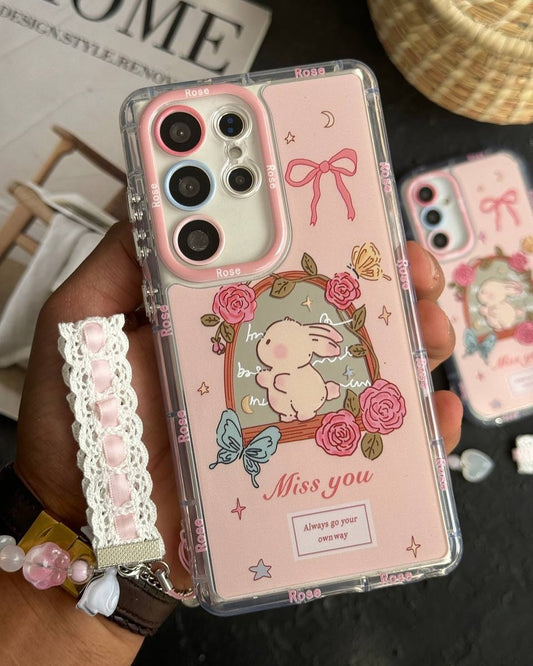 Bunny Blossom Window Charm Case - Samsung