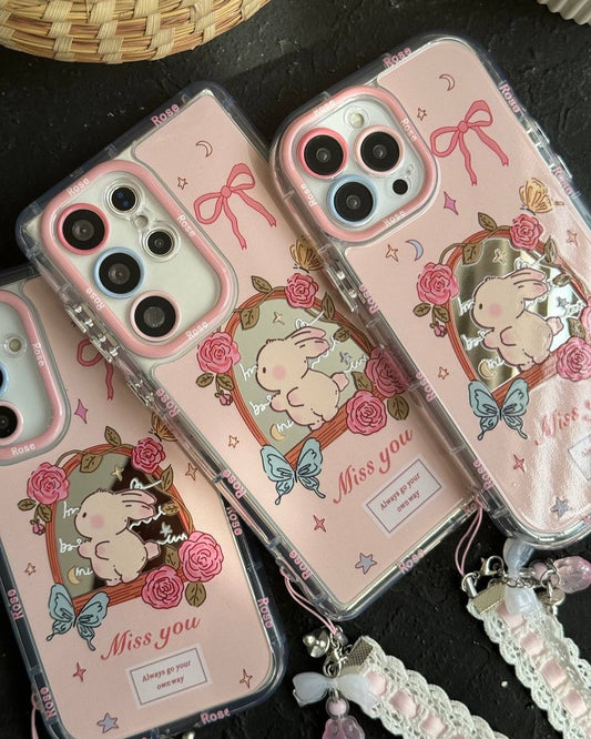 Bunny Blossom Window Charm Case - Samsung