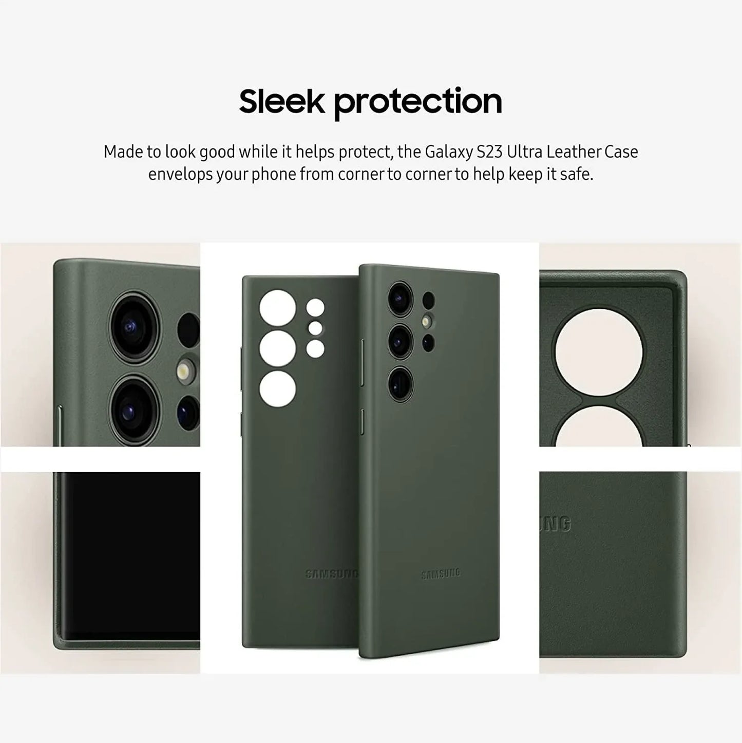 Galaxy S Series Hybrid Leather Case