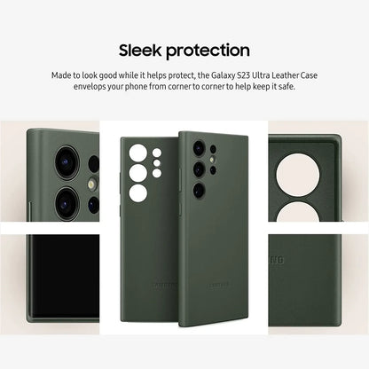 Galaxy S Series Hybrid Leather Case
