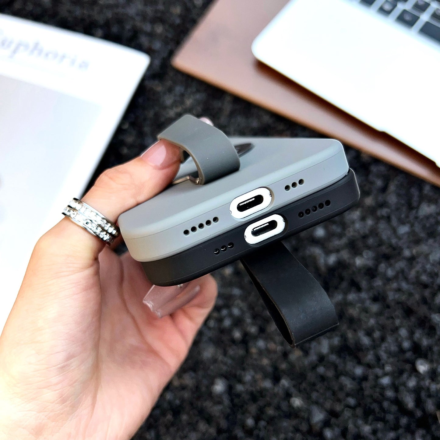 EdgeLock Strap Case with MagSafe Ring - iPhone