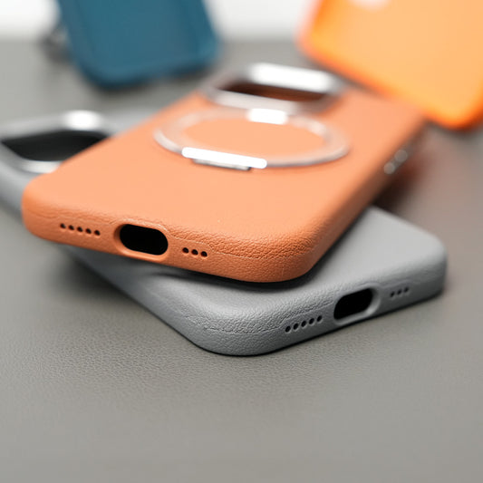 MagLoop Leather Case - iPhone