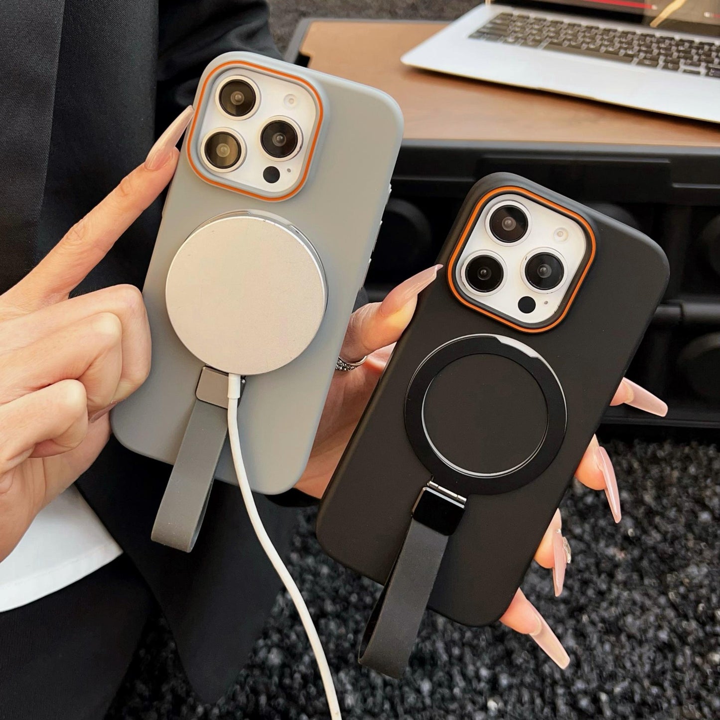 EdgeLock Strap Case with MagSafe Ring - iPhone