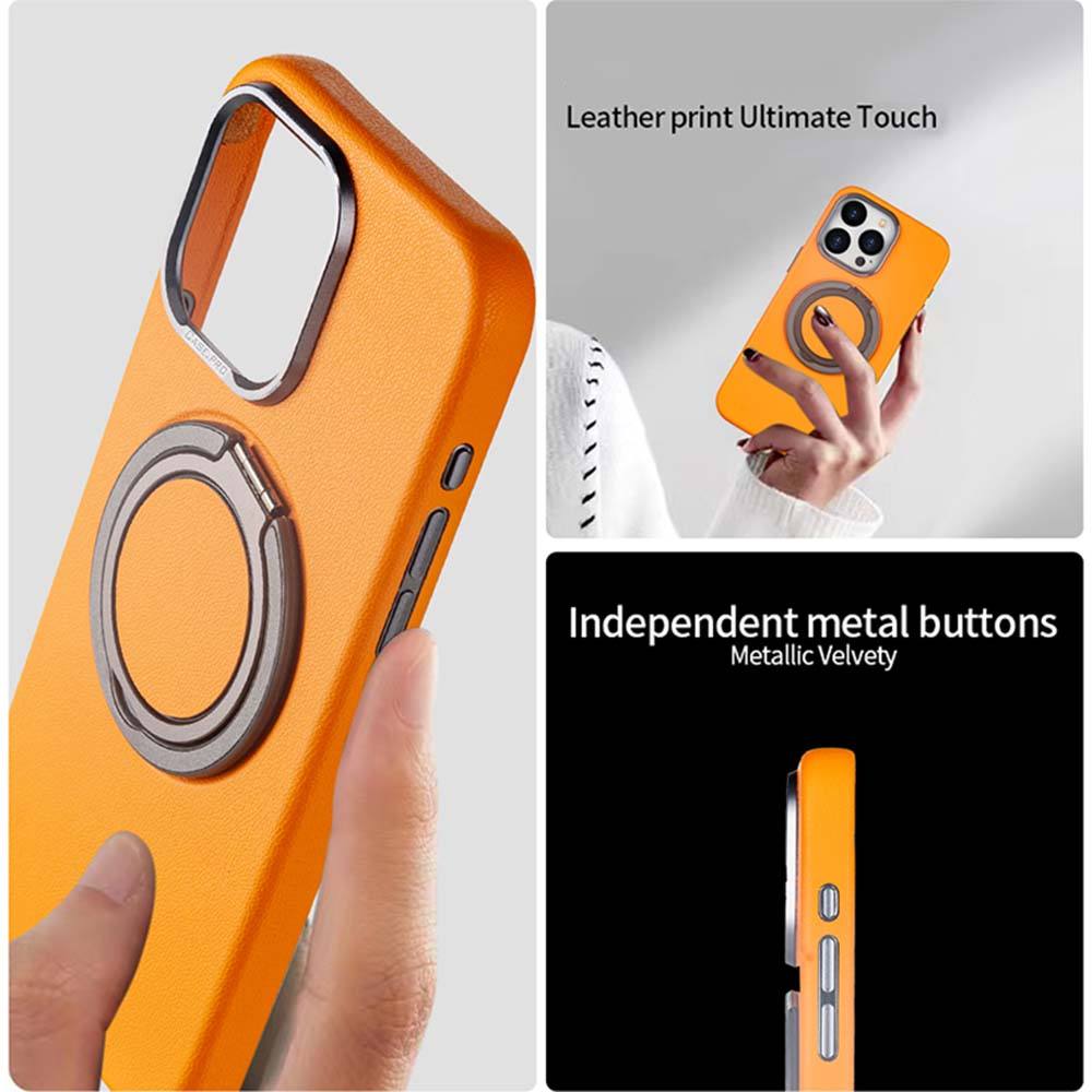 MagLoop Leather Case - iPhone