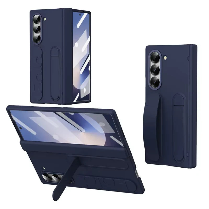Galaxy Z Fold Series Dual-Function Wristband Stand Case