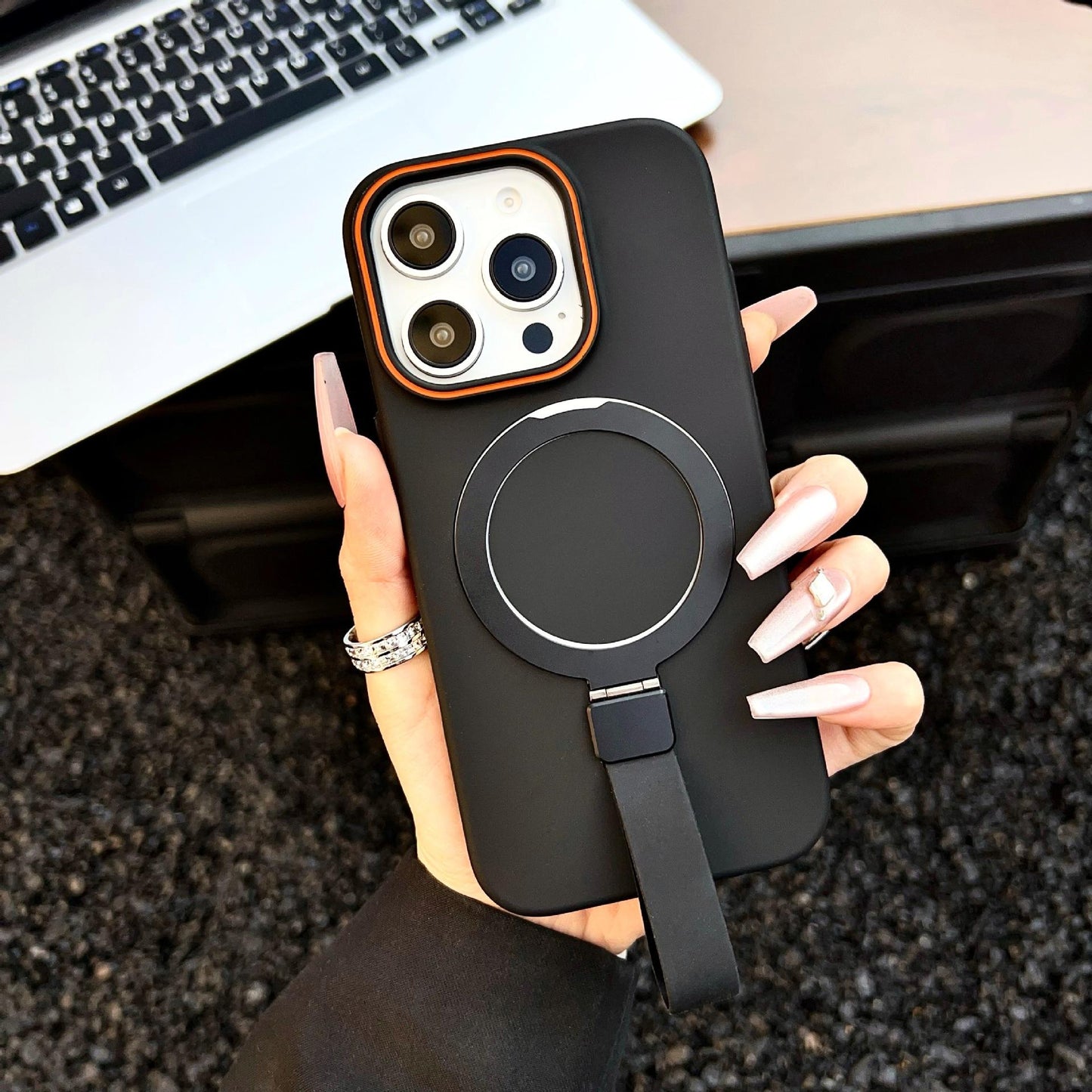 EdgeLock Strap Case with MagSafe Ring - iPhone