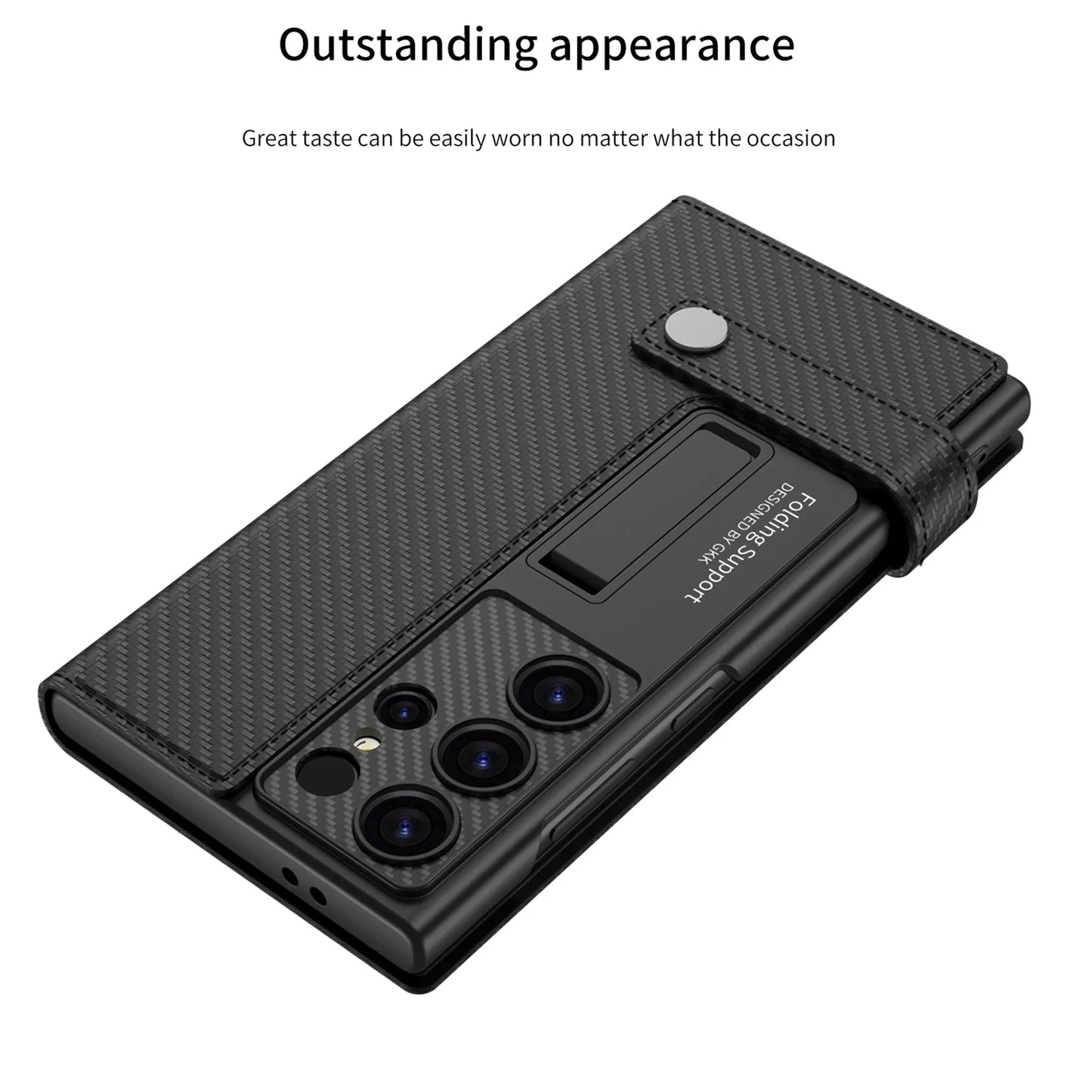Galaxy S Series Folding Bracket Card Wallet Case