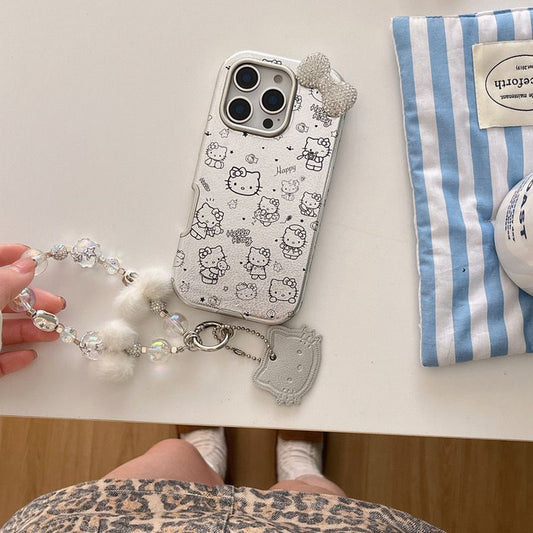 Dreamy Feline Sparkle Case- iPhone
