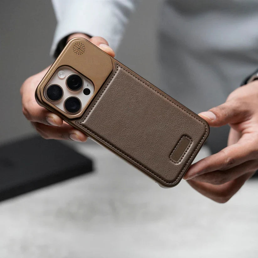Ultra-Slim AeroFlex Leather Case with MagSafe - iPhone