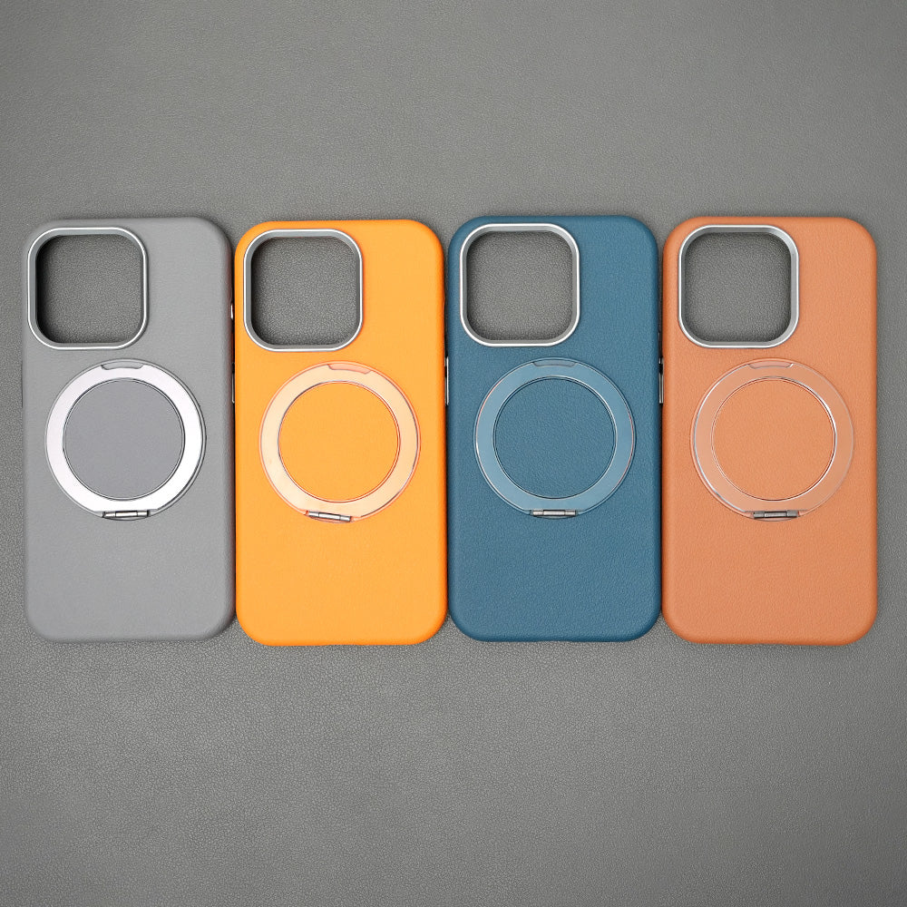 MagLoop Leather Case - iPhone