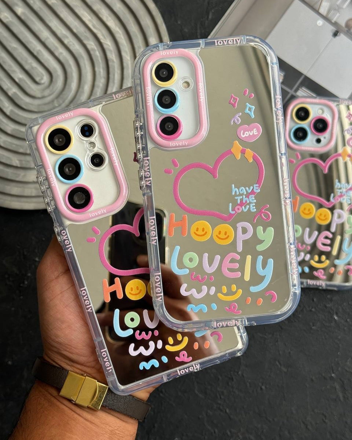 Reflective Bliss Case with Camera Protection - Samsung