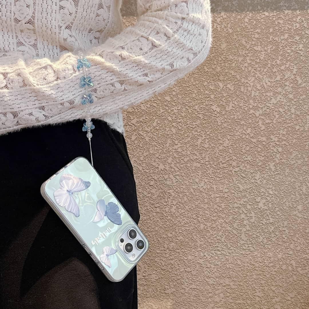 DreamLuxe Butterfly Aura Case – iPhone