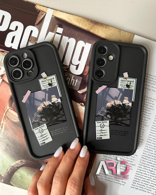 NoirBloom Aesthetic Case - iPhone