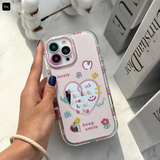Sweet Luck Mirror Heart Case - iPhone