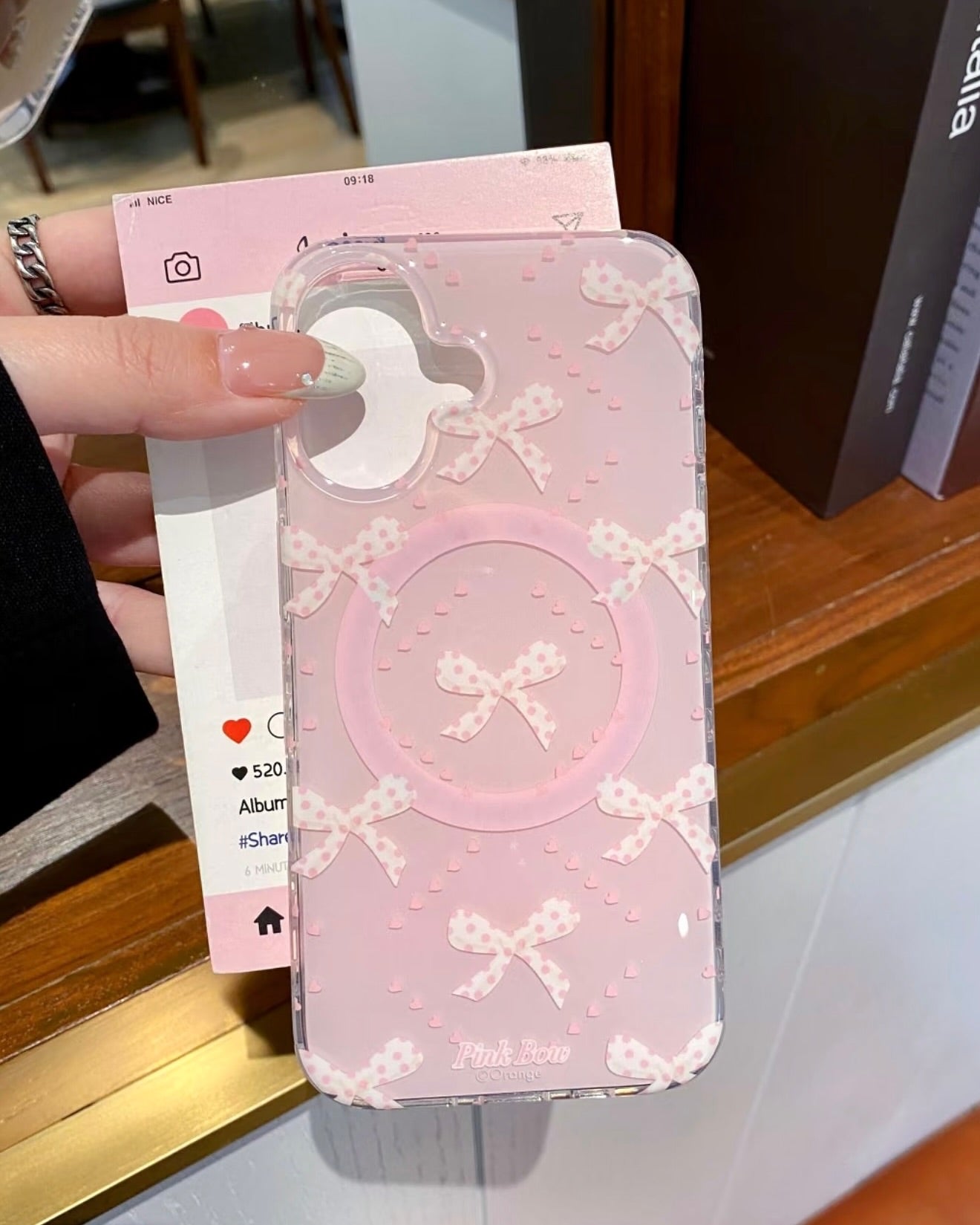 Ethereal Bow Luxe Case - iPhone