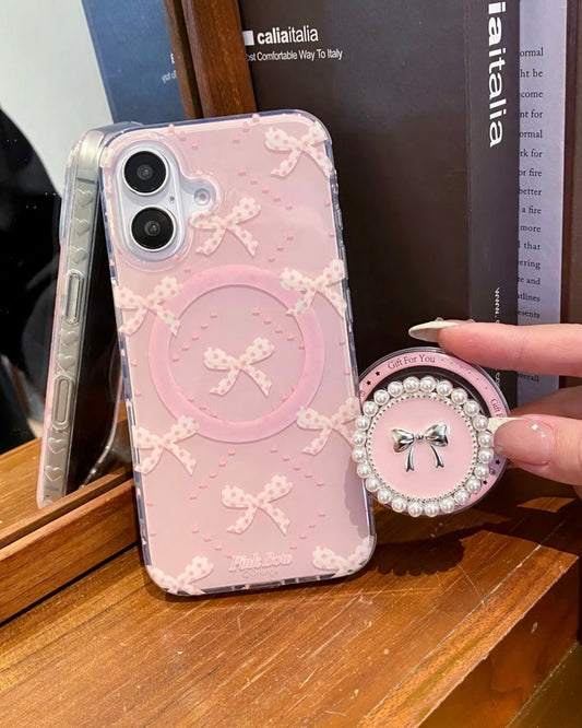 Ethereal Bow Luxe Case - iPhone
