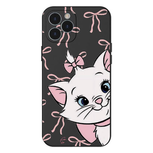 WhiskerBow Cute Cat Case - iPhone
