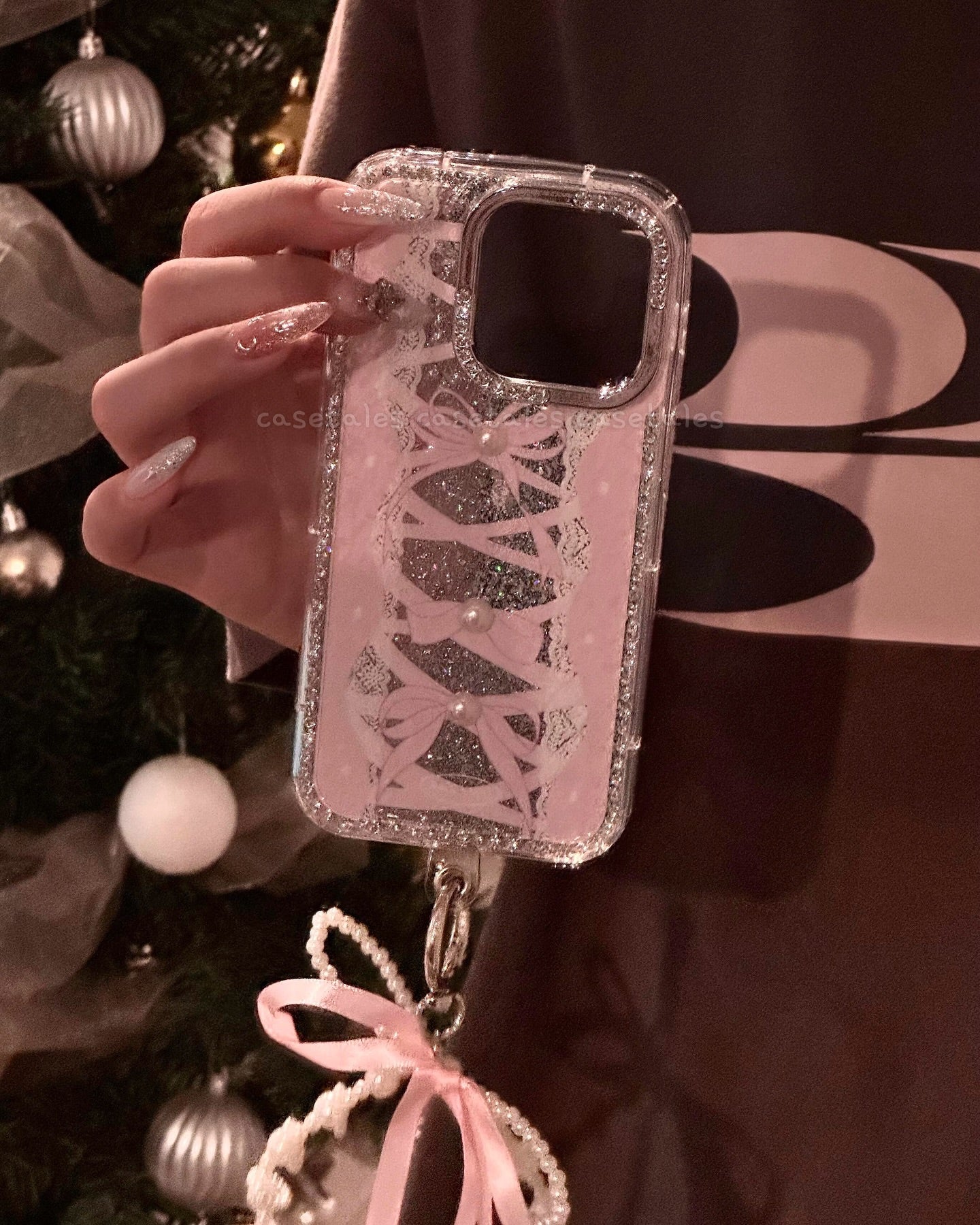 LuxeLace Sparkle Case - iPhone