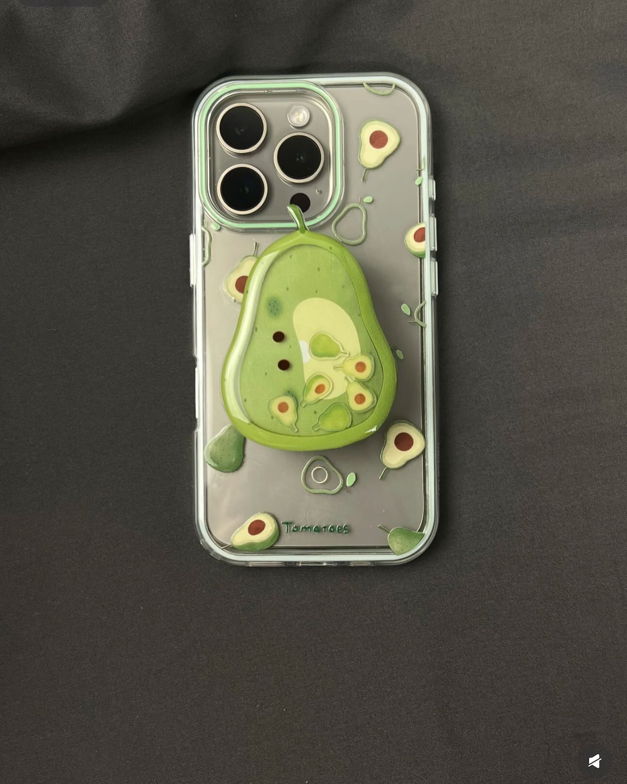 iPhone 16 Pro Max Avocado Pop 3D Case