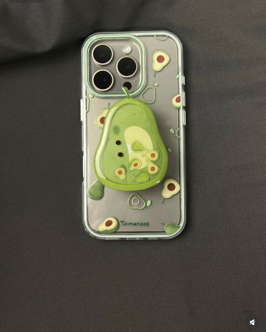 iPhone 16 Pro Max Avocado Pop 3D Case