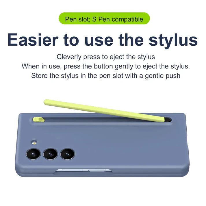Galaxy Z Fold Series S Pen & Luxurious Glass Case