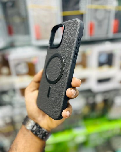StealthShield  MagSafe Leather Case - iPhone