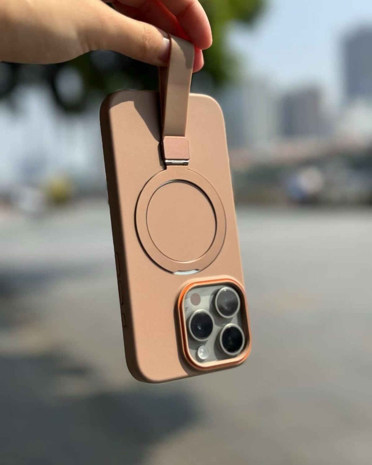 EdgeLock Strap Case with MagSafe Ring - iPhone