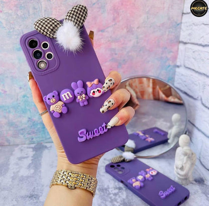 Galaxy S Series Sweet Pop Plush Charm Case