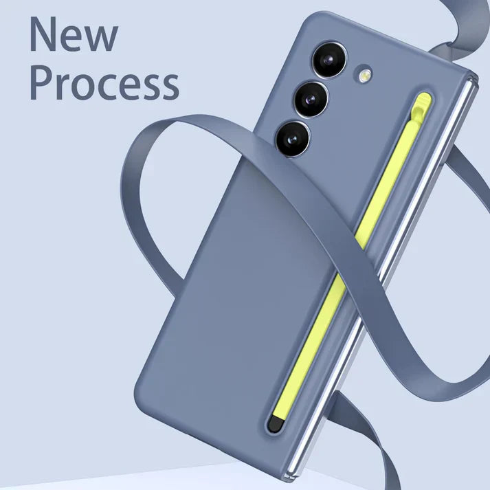 Galaxy Z Fold Series S Pen & Luxurious Glass Case
