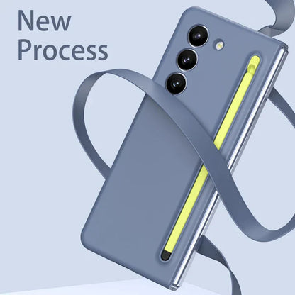 Galaxy Z Fold Series S Pen & Luxurious Glass Case